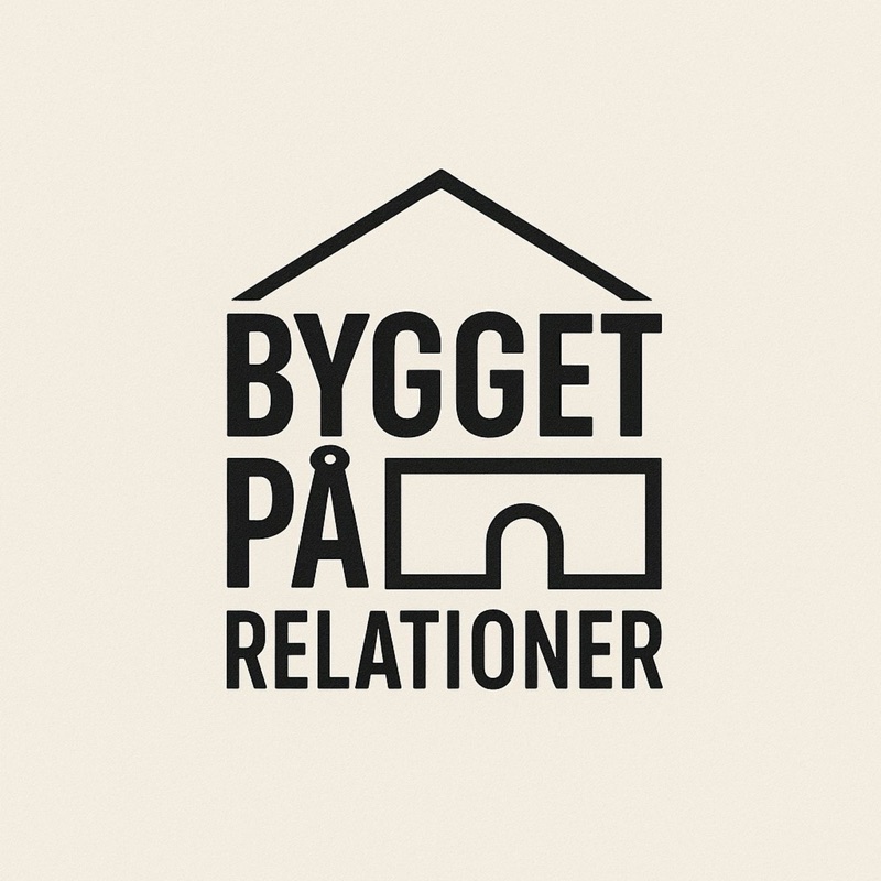 Coveret til podcasten Bygget på relationer